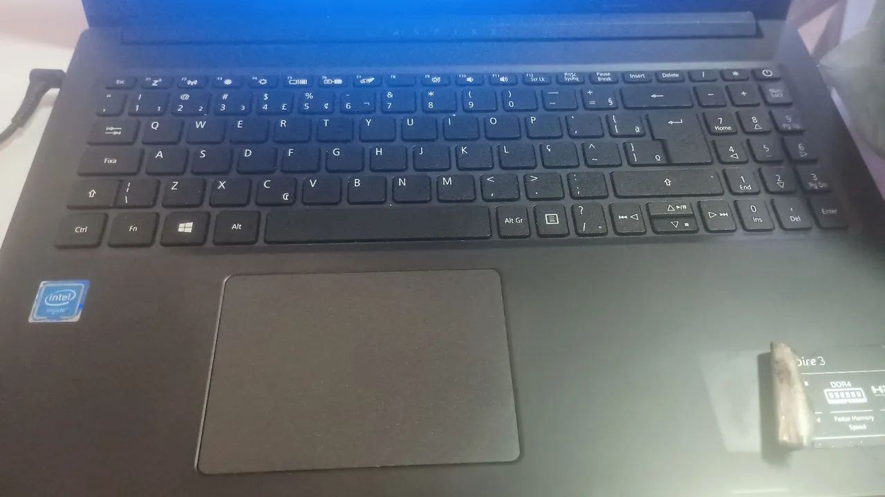 Notebook Acer aspire 3 4 gb de ram 