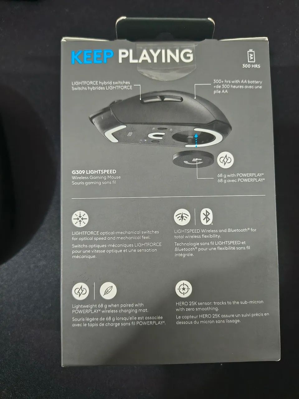 MOUSE LOGITECH G 309 POUCO USO  - Foto 5