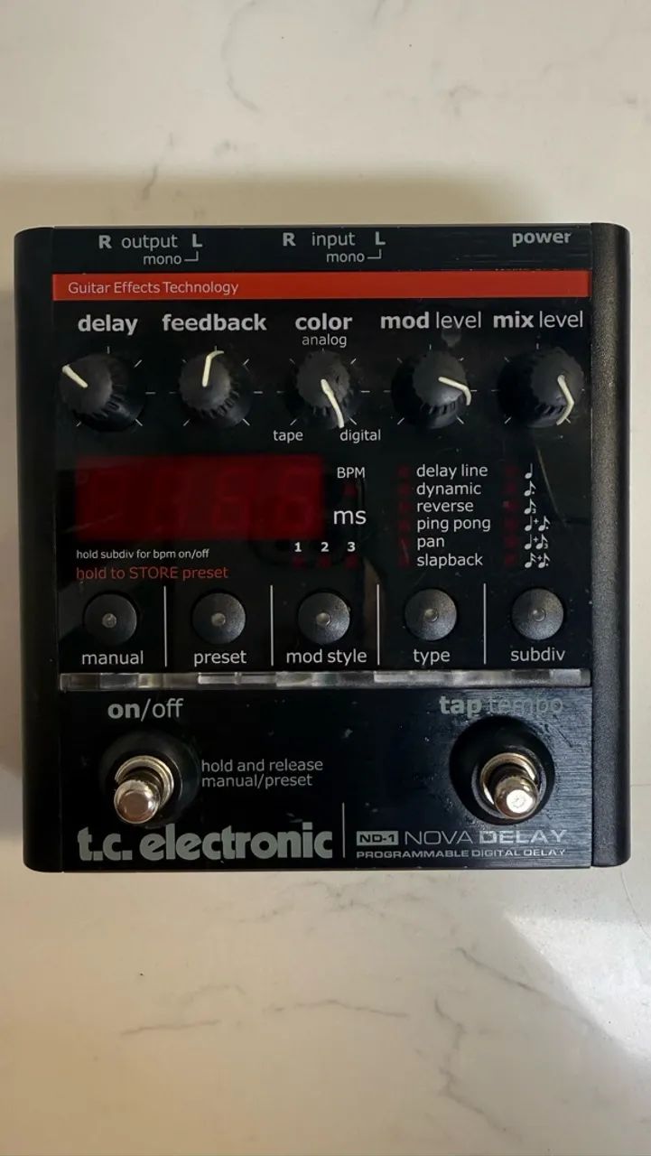 TC ELETRONICS ND-1 NOVA DELAY   - Foto 3
