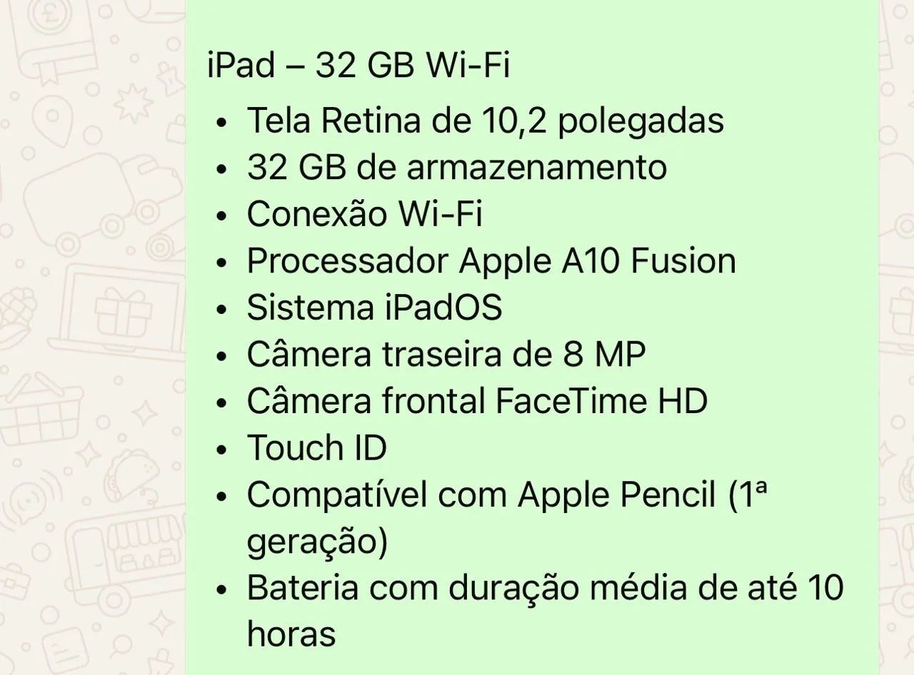 Ipad 6 - 32g - novíssimo 