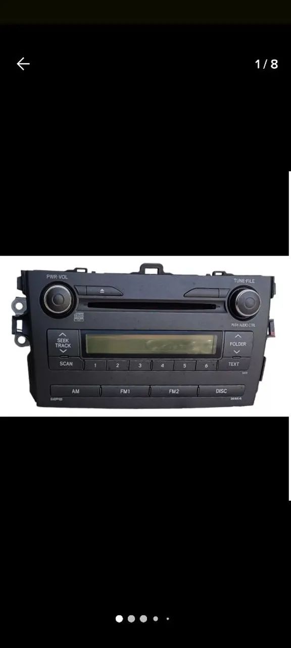 radio toyota corolla 