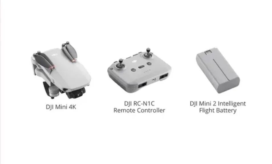 Drone DJi Mini 4k- Original - Lacrado - Uma Bateria - Controle - Foto 2