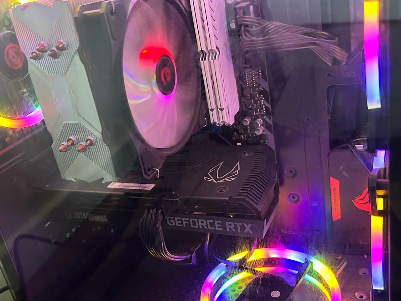 Pc gamer ryzen 7 5700x + rtx 3060ti + 32gb de ram 3200