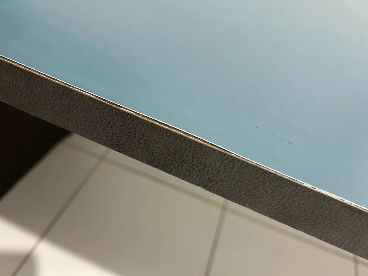 Mesa 100% MDF azul - Foto 2
