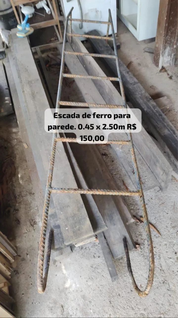 Escada de ferro 