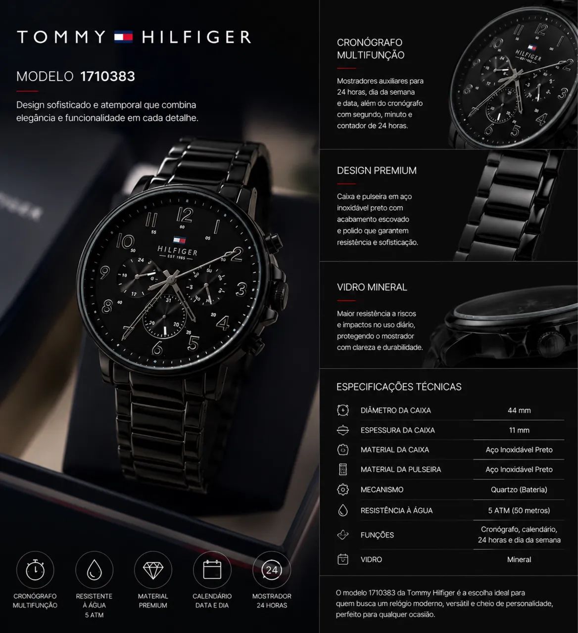 Relógio Tommy Hilfiger  - Foto 4
