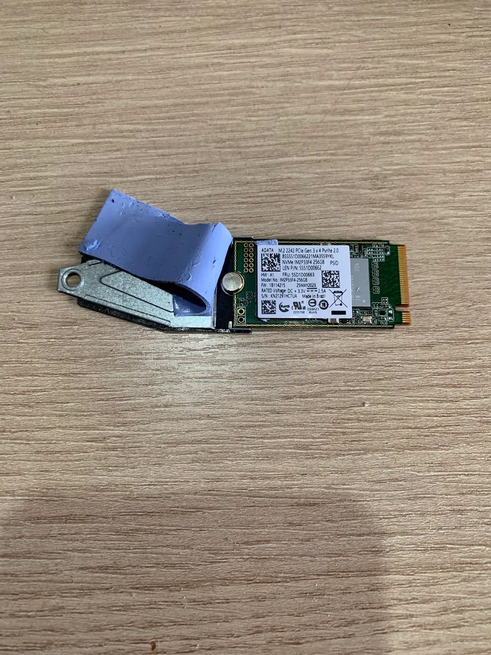 Ssd 256g NVme M2 modelo IM2P33F4 - Foto 3