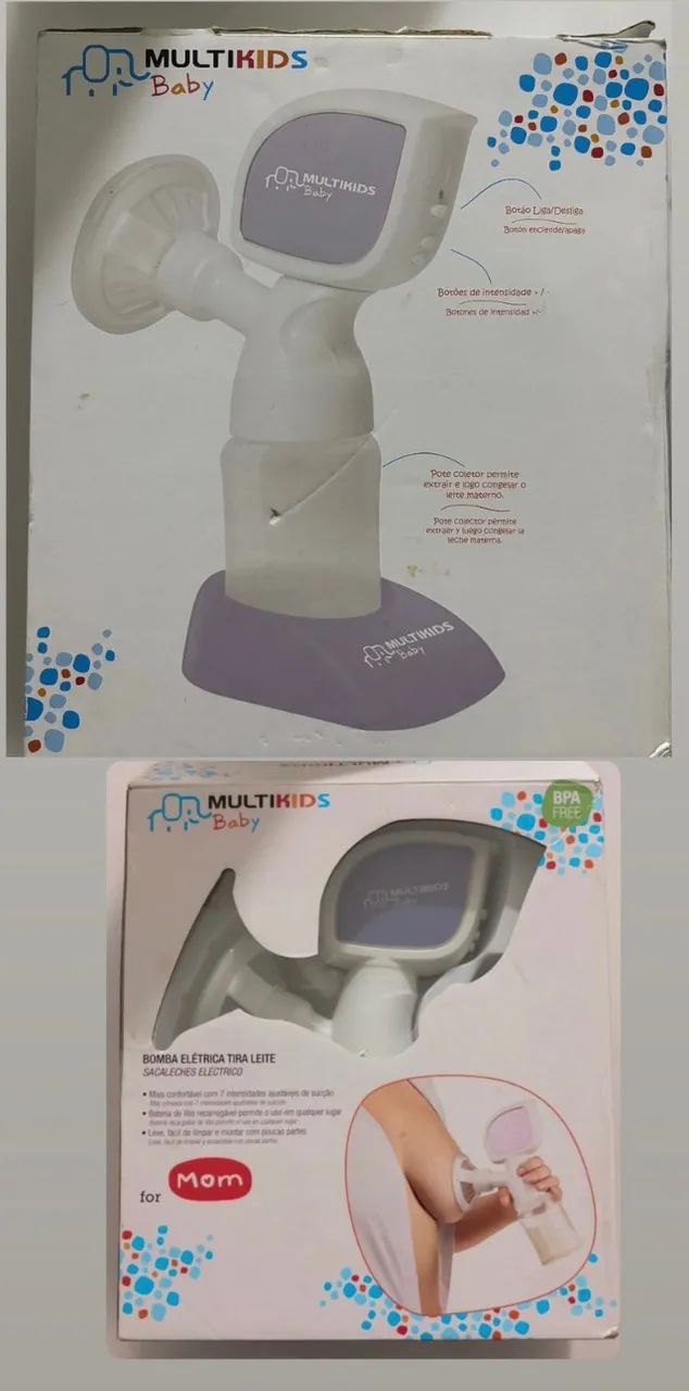 BOMBA ELÉTRICA TIRA LEITE