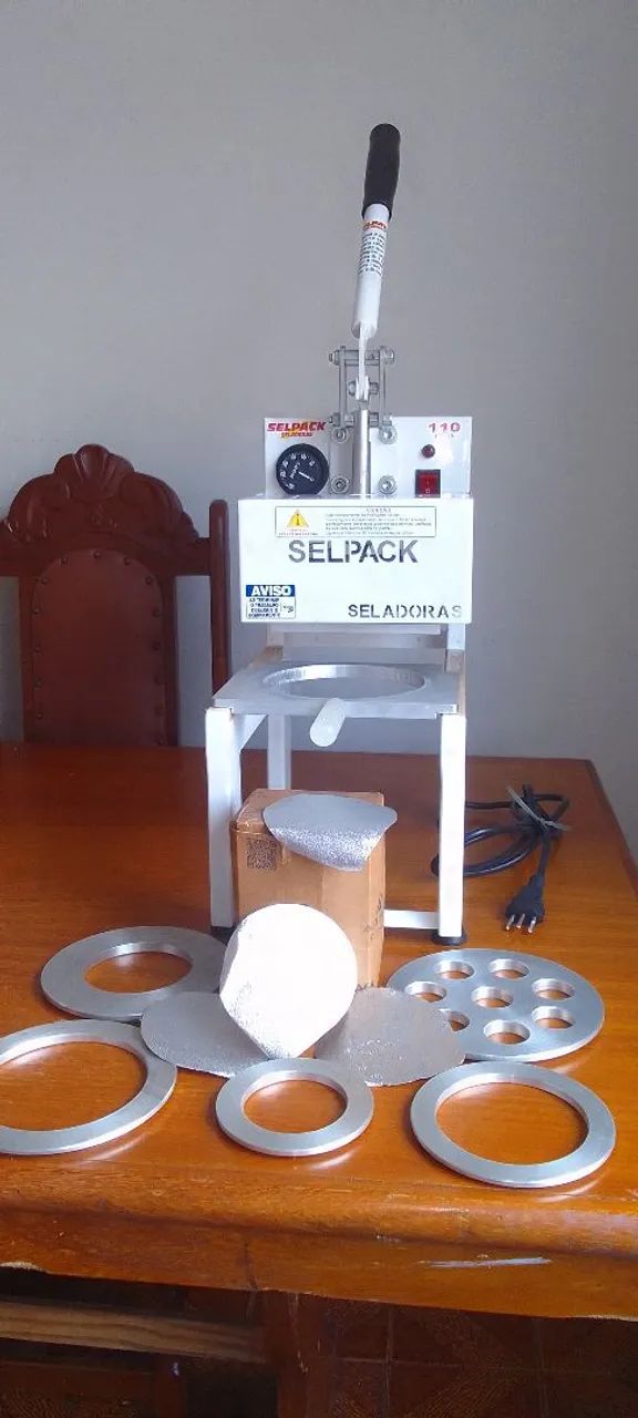 SELADORA COPOS/POTES/127 VOLTS PARA SELO DE ALUMÍNIO.  - Foto 2