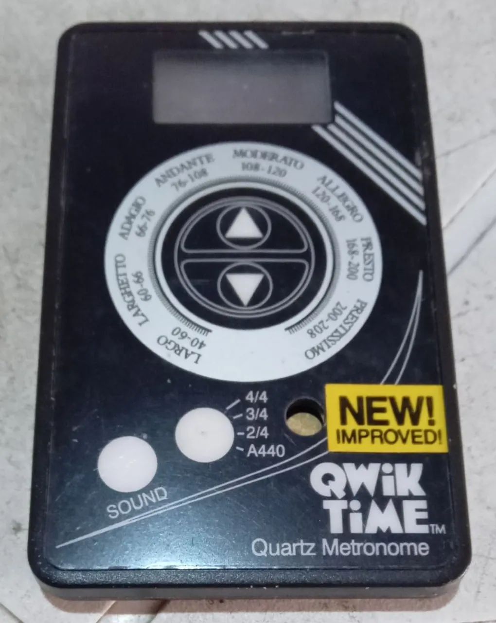Metrônomo Quartz Qwik Time
