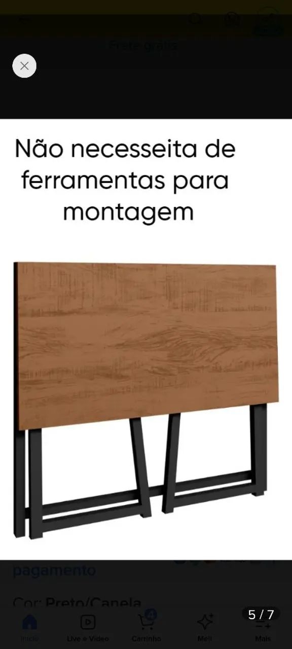 Escrivaninha portátil 