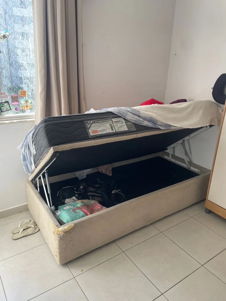 Cama Box Baú Solteiro