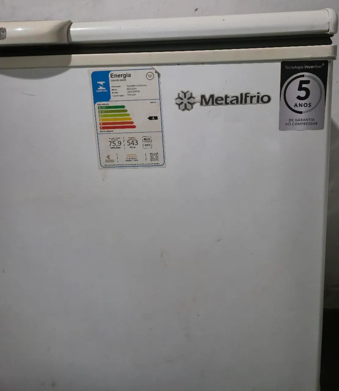 Freezer metalfrio 543 l - Foto 2