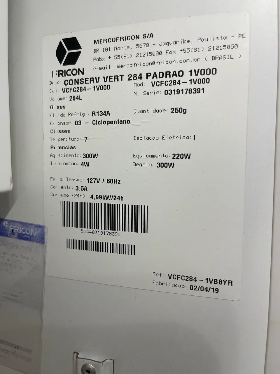 Freezer vertical 284L - Foto 4
