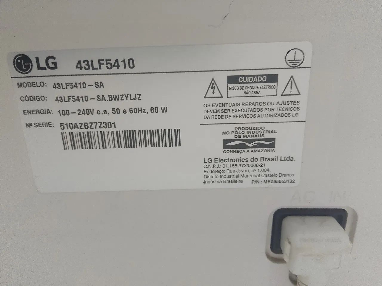 Tv LG 43 Polegadas não e smartv  - Foto 4