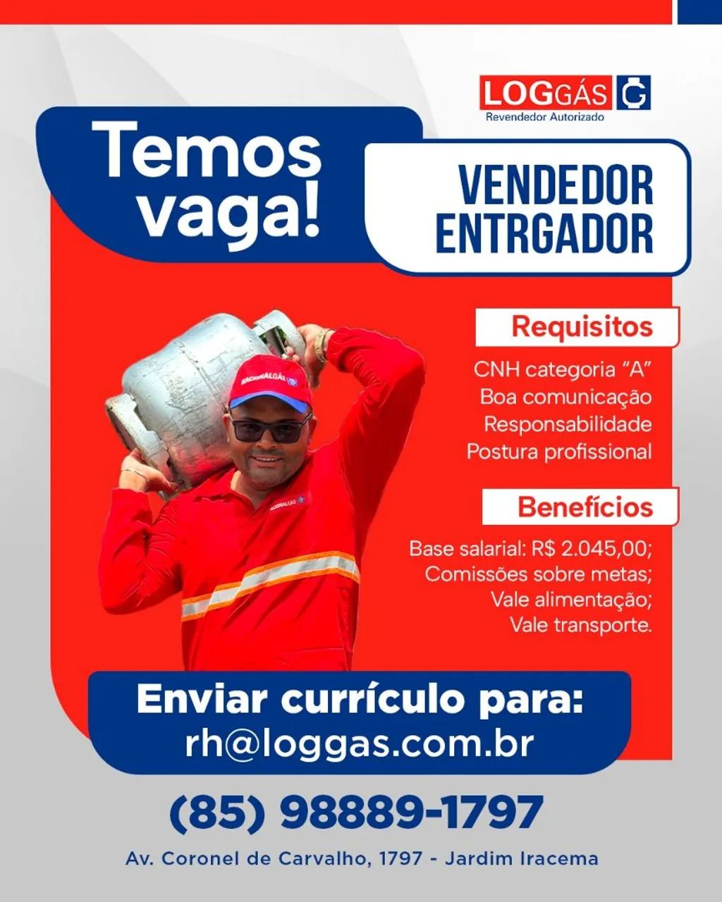 Vaga para motoqueiro entregador. - Foto 2
