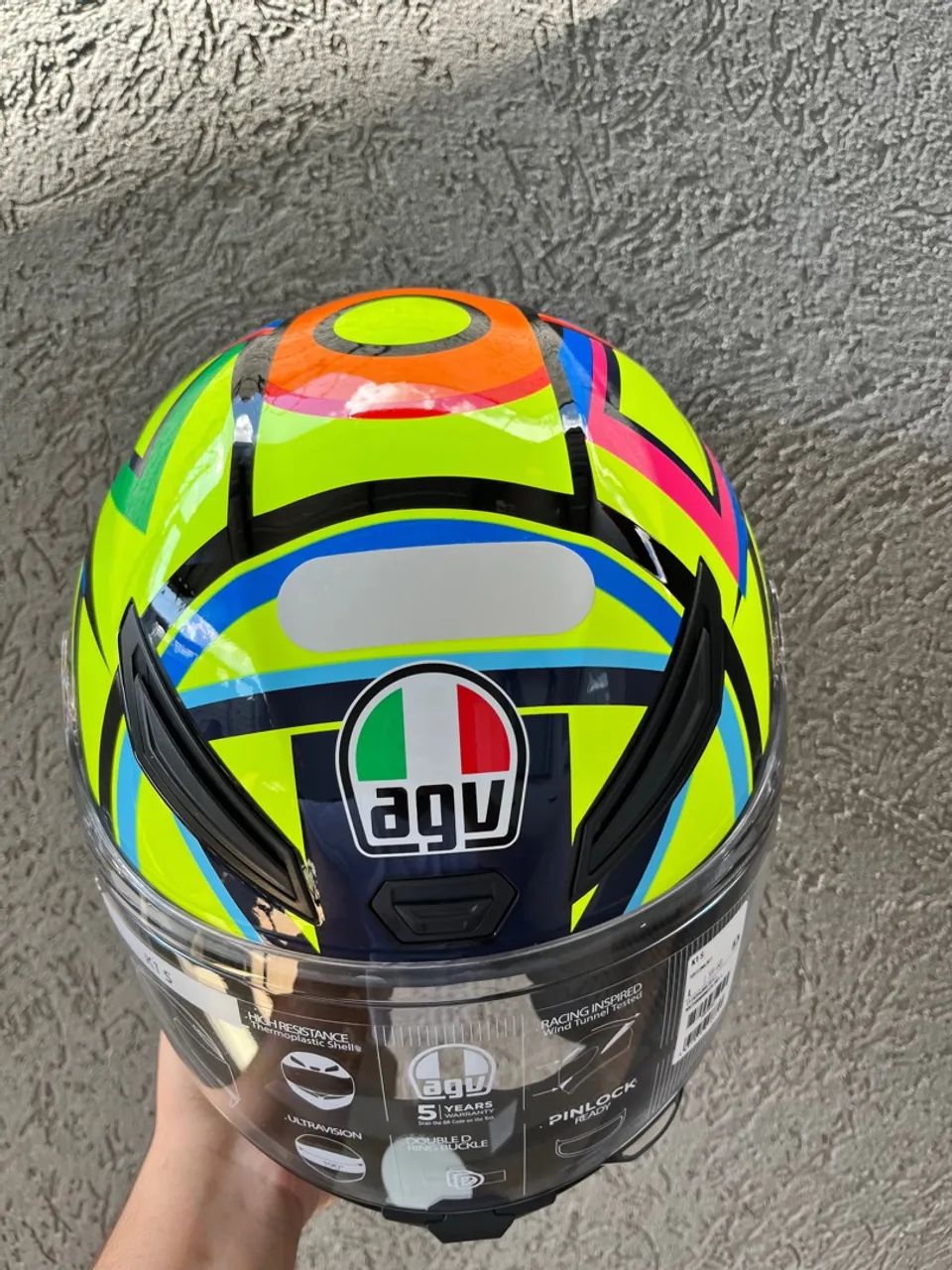 Capacete AGV K1s Soleluna - Foto 3