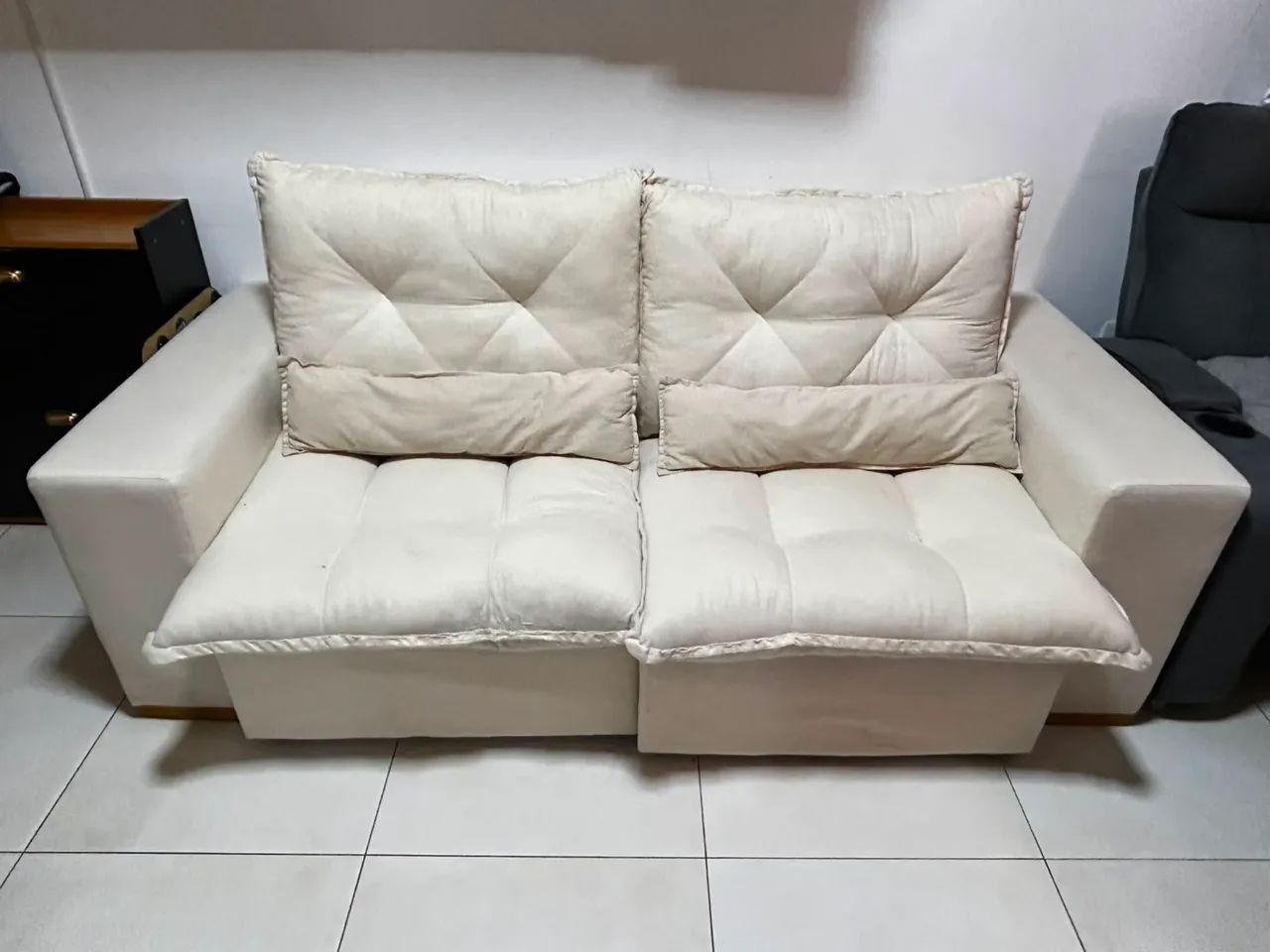 Sofá 3 lugares 2m  - Foto 5