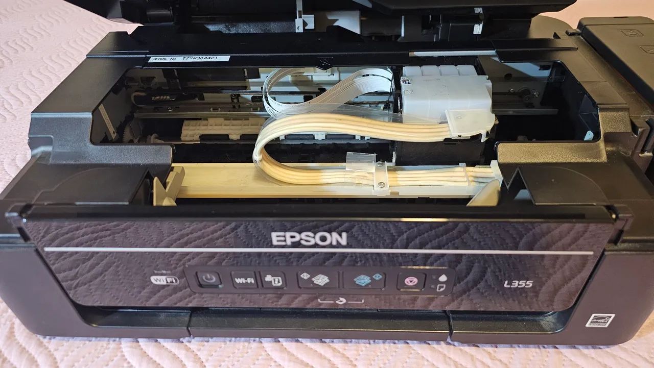 Epson L355 imprimindo em branco - Foto 2