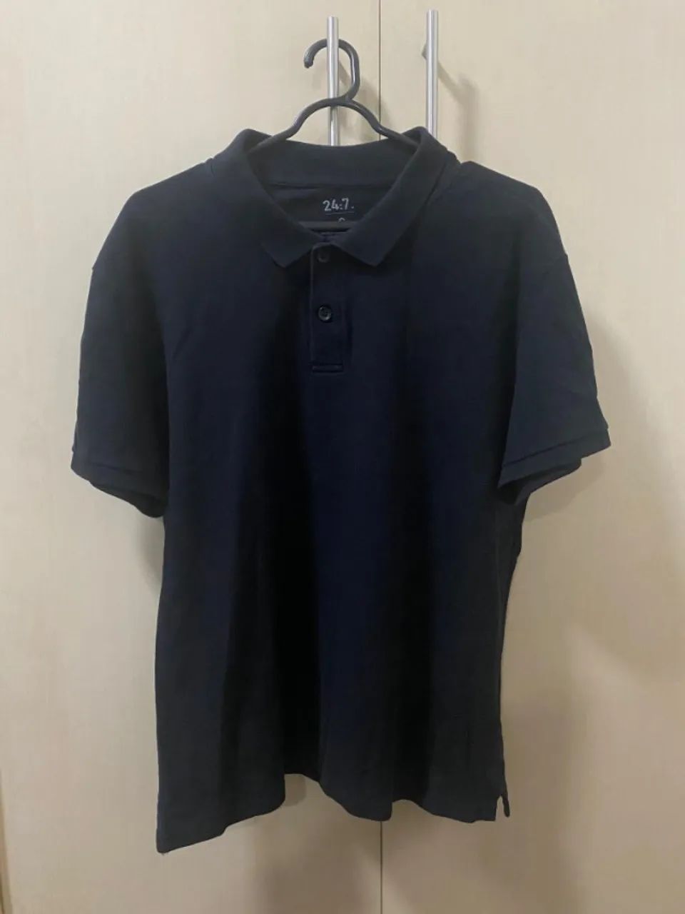blusa polo luigi bertolli preta