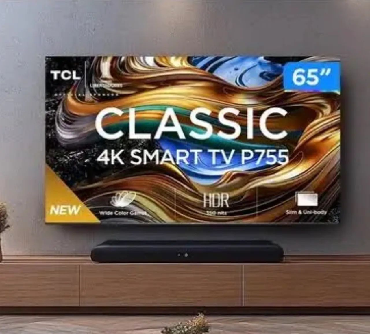 SMART TV TCL 65 4K - COMANDO DE VOZ - BLUETHOOTH  - Foto 2