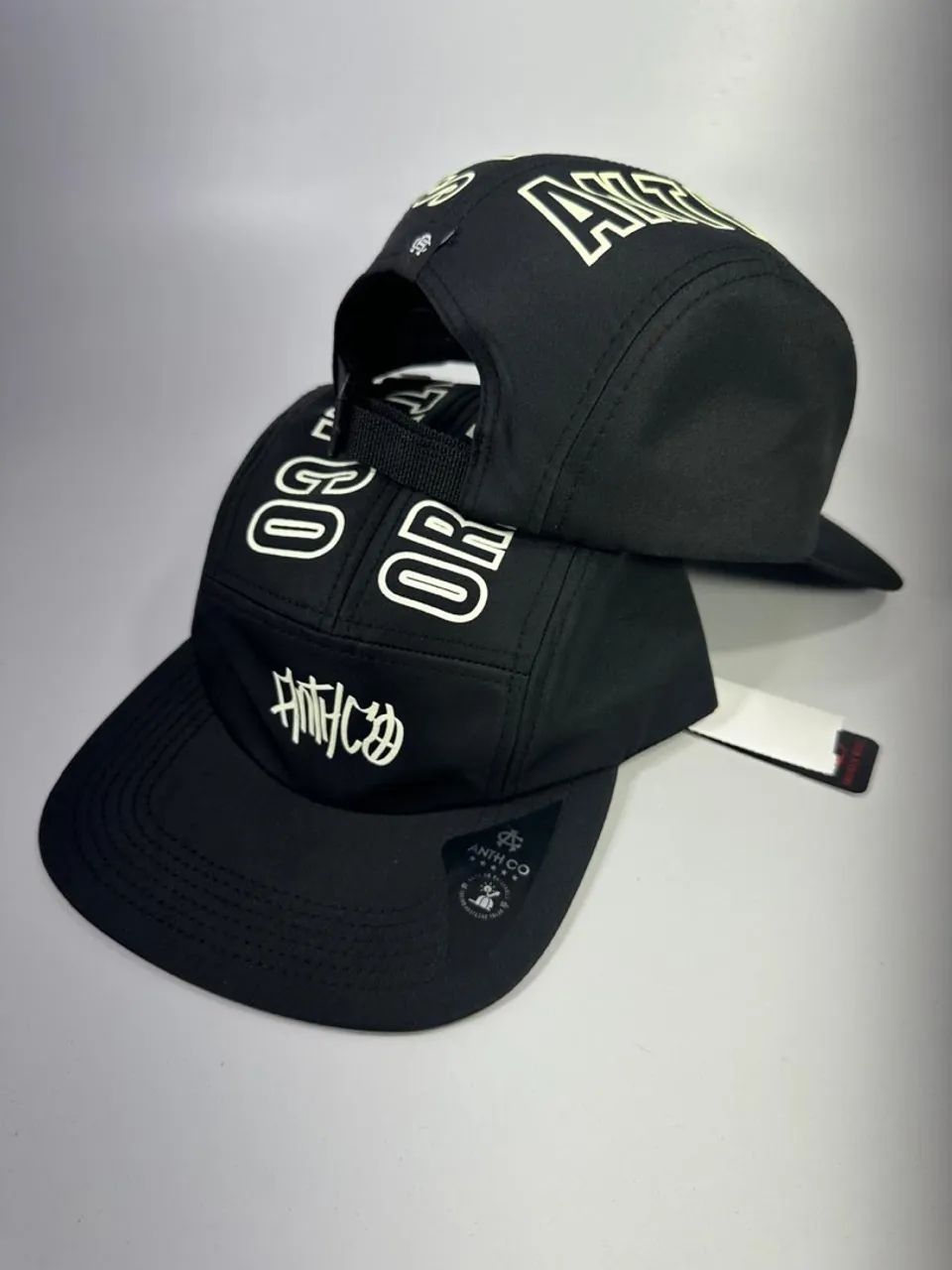 7 Bonés Five Panel Anth.Co - LINHA PREMIUM