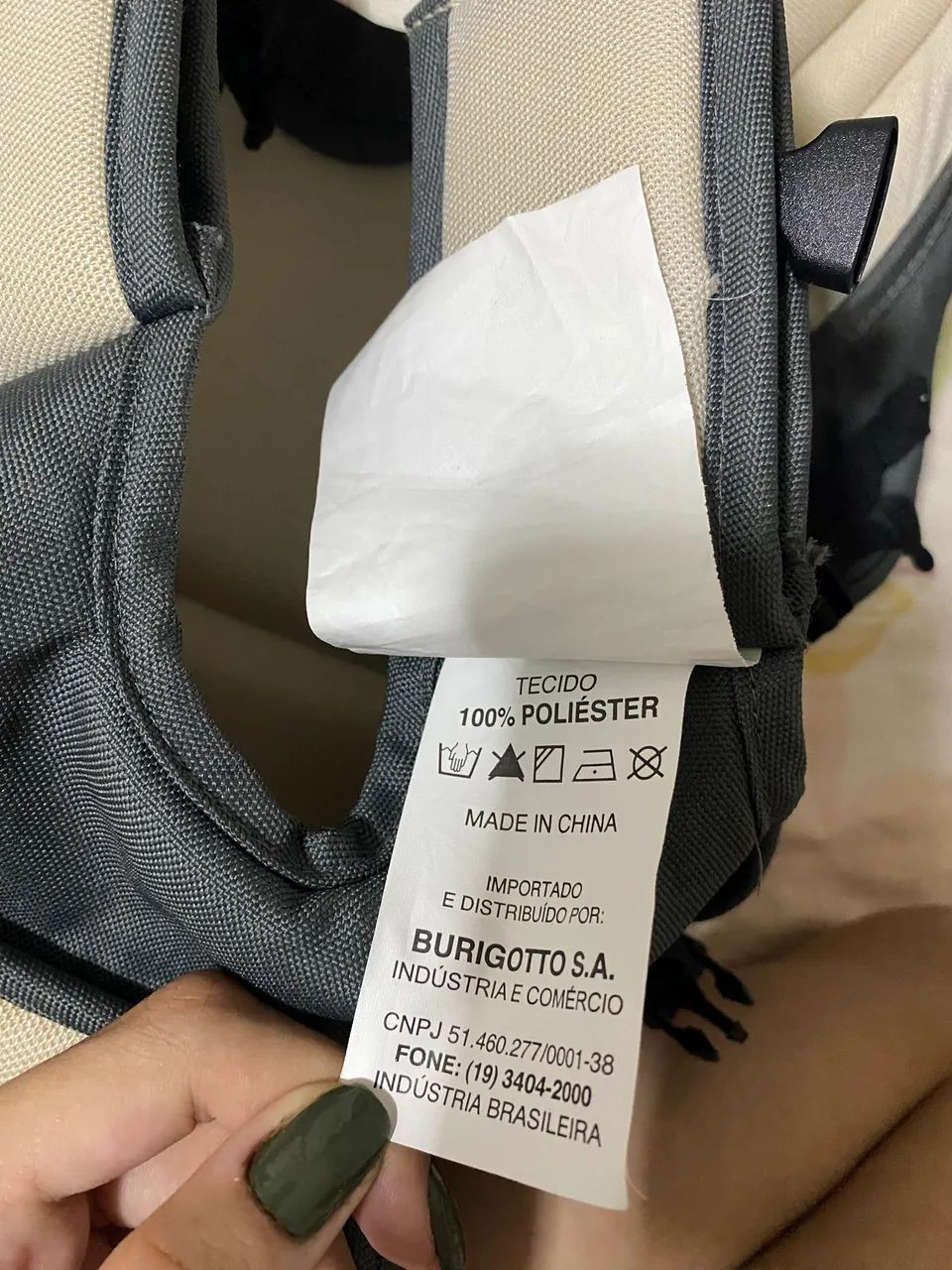 Canguru Kangoo Burigotto - Pouquíssimo Uso - Foto 2