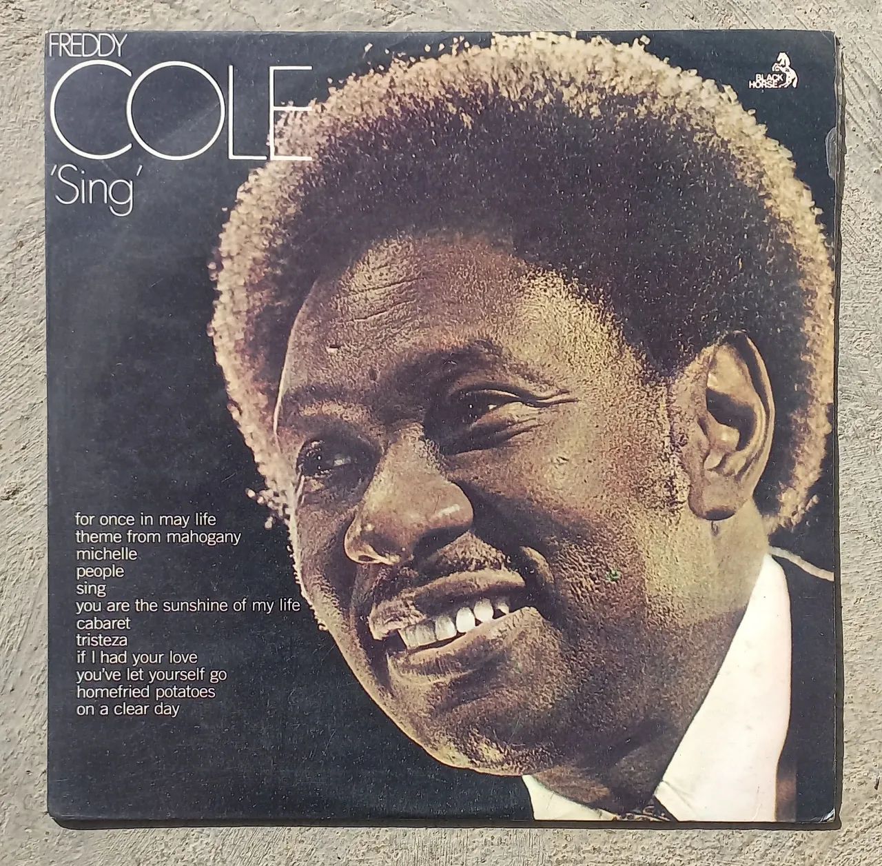VENDO LP DISCO VINIL FREDDY COLE 'SING' 