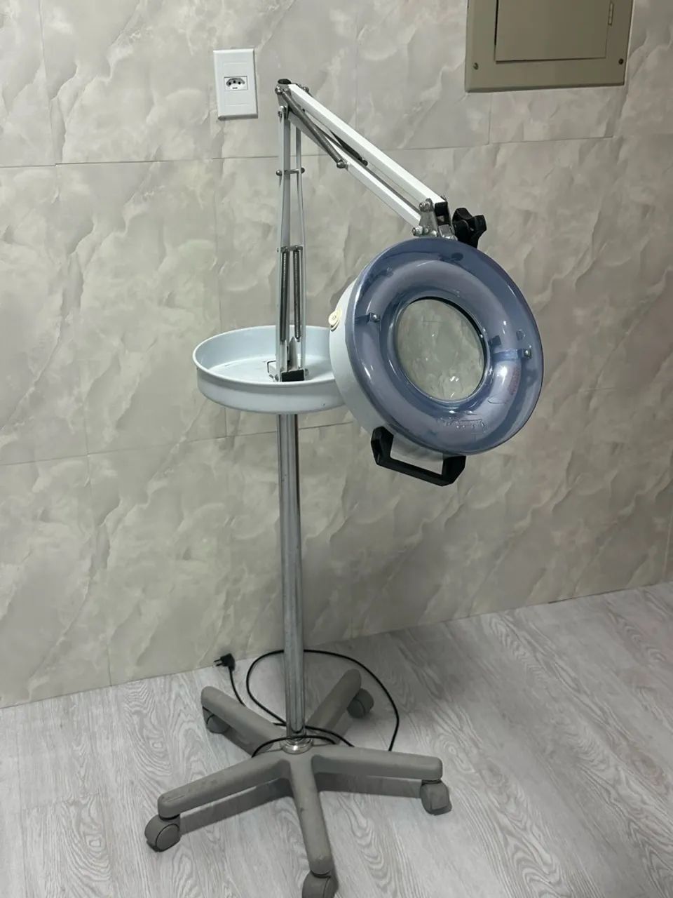 Lupa luminária completa
