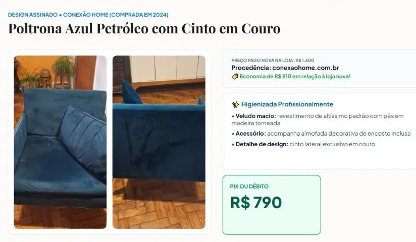Família Vende Tudo - Poltronas 
