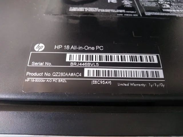 all in one hp 18 (Defeito) - Foto 4