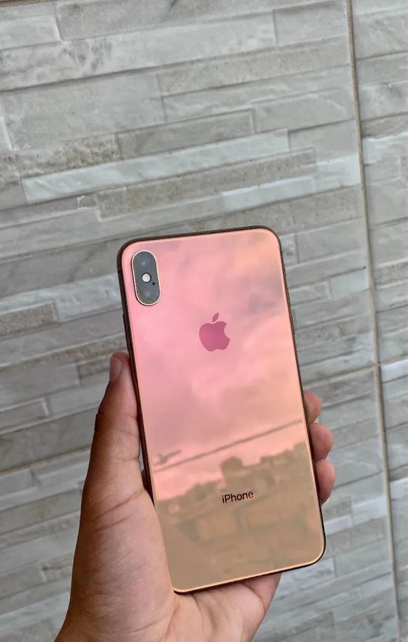 iPhone XS Max 64gb Gold todo original - Celulares e Smartphones