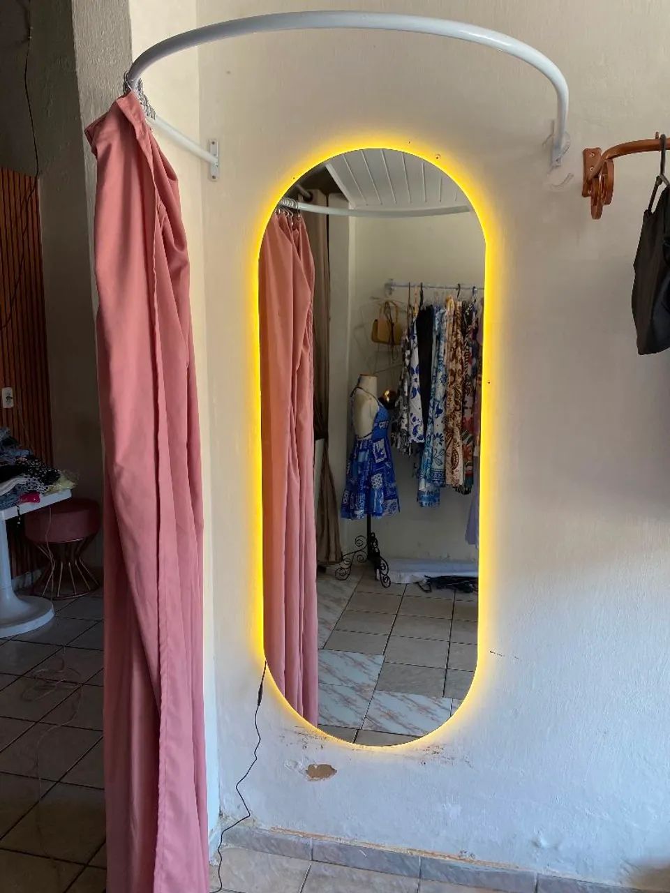 Espelho com led 