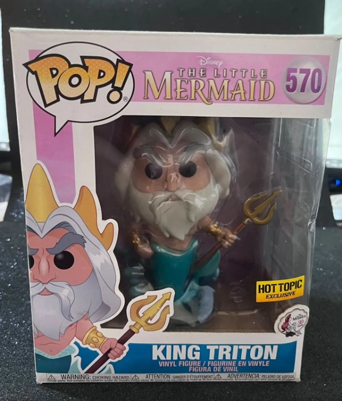 Funko Pop King Triton Hot Topic - #570 - Foto 3