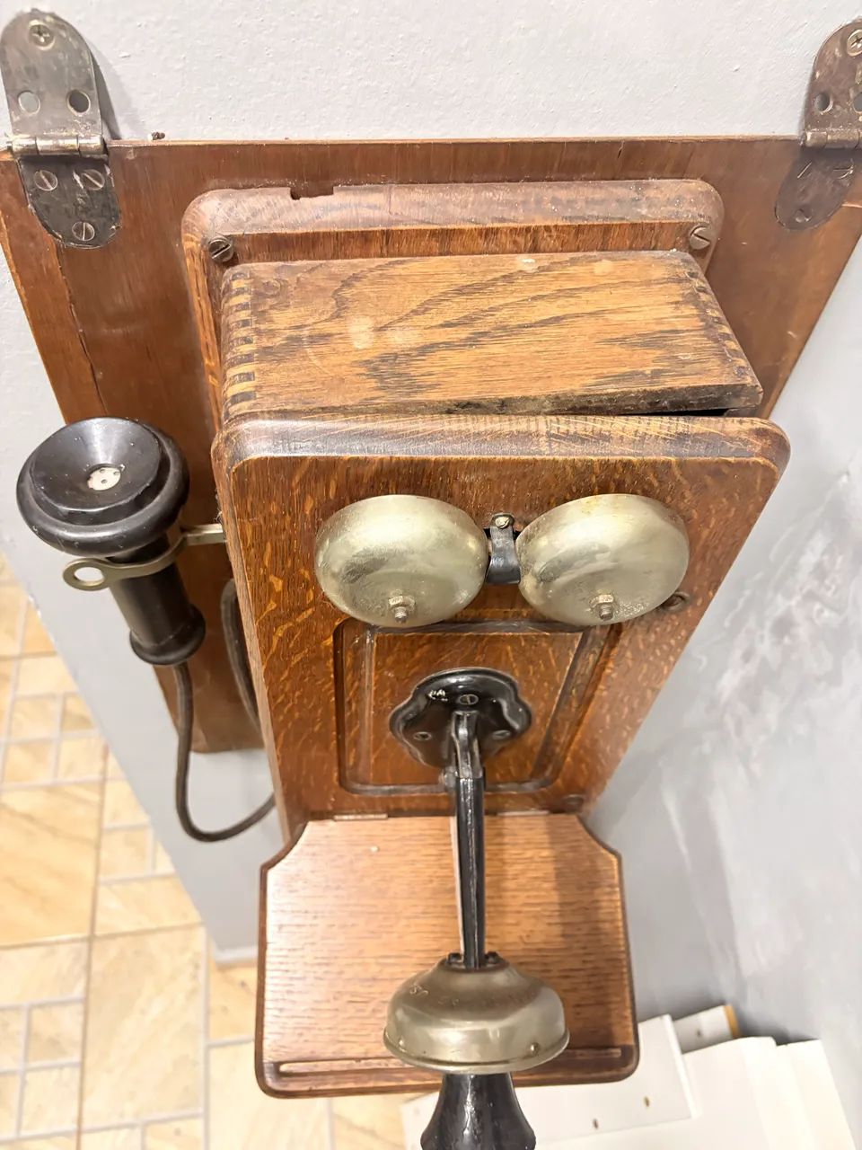 Telefone antigo para decoração  - Foto 6