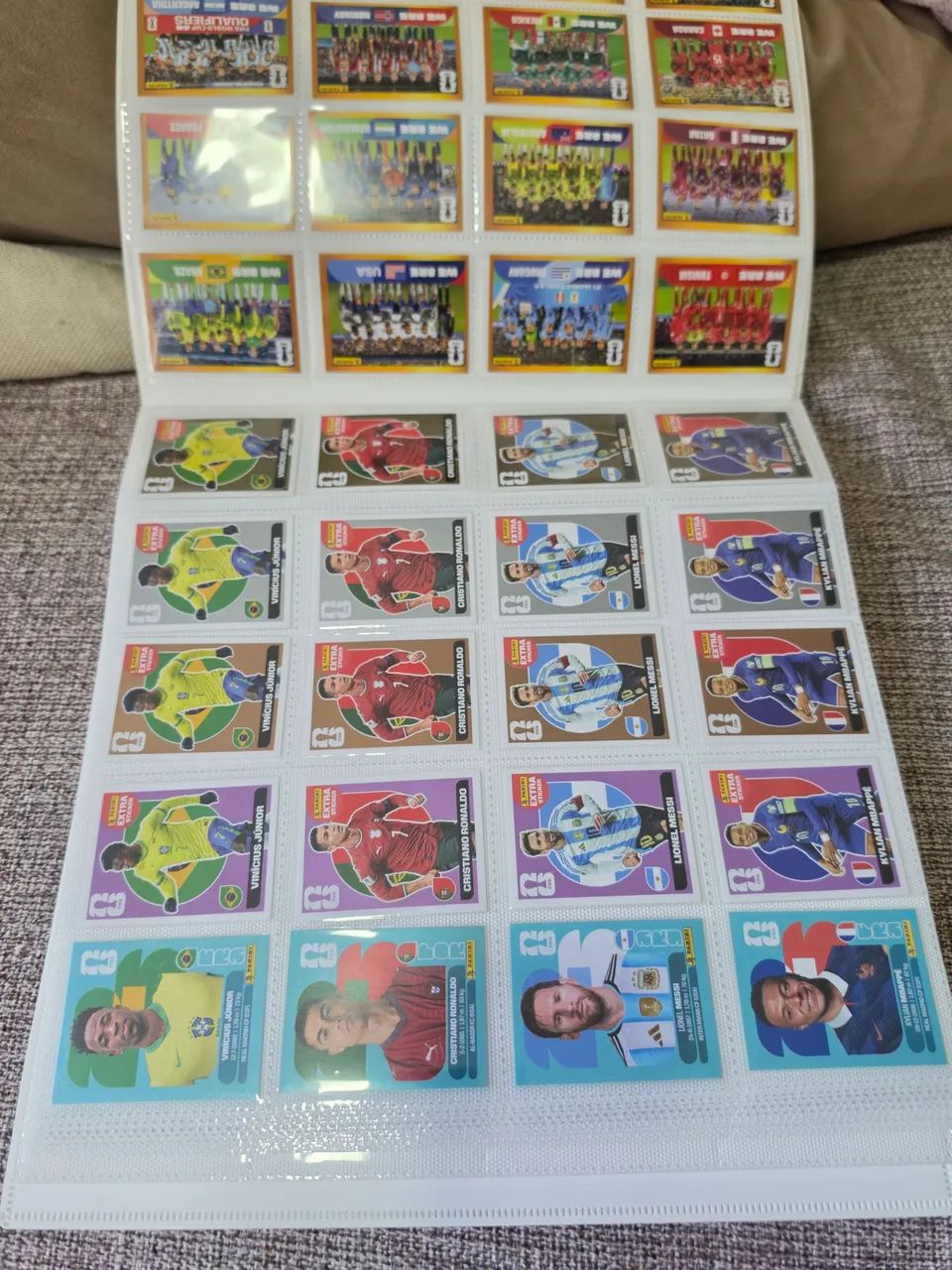 Kit completo 80 figurinhas legend 2026