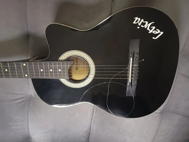 Violão Giannini GSFX-1C Elétrico + capa - Ótimo estado - Foto 4