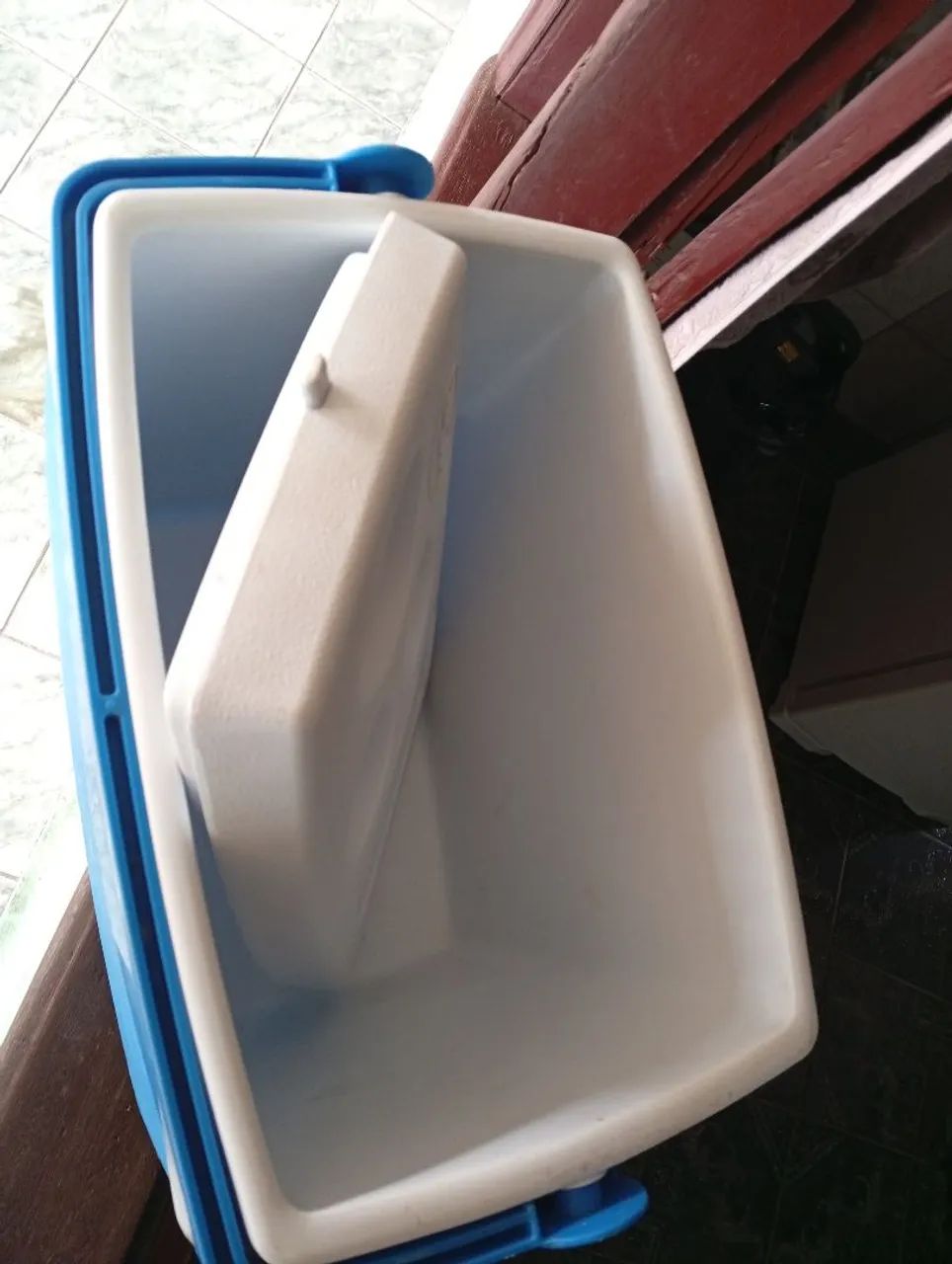 Caixa Térmica Mor 34 Litros para Bebidas Azul - Foto 4