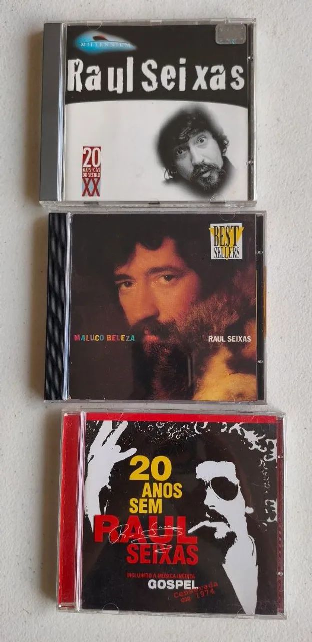 Lote 3 CDs Raul Seixas - Originais