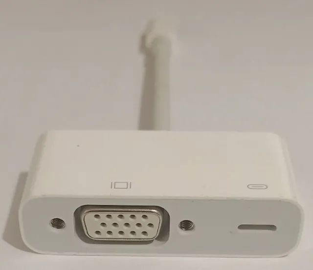 ADAPTADOR APPLE DE LIGHTNING PARA VGA A1439 BRANCO