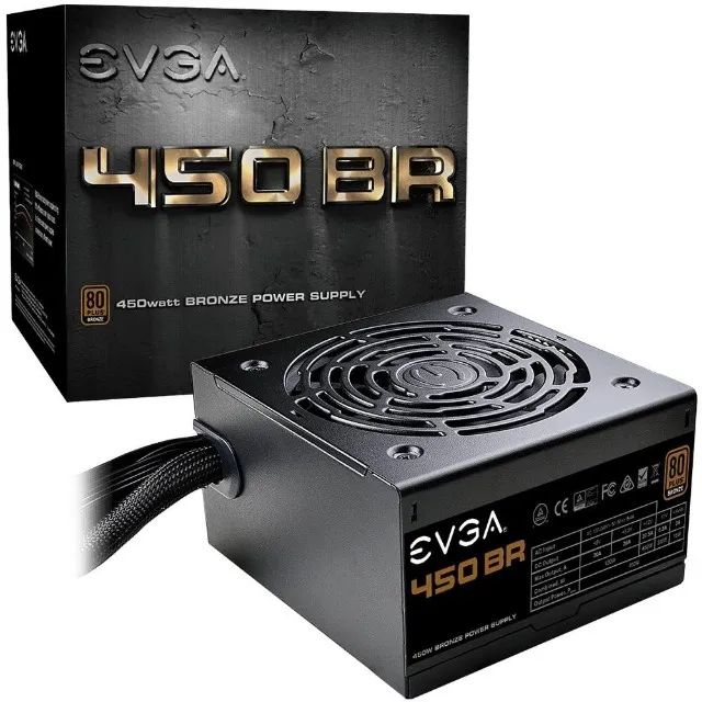 Fonte EVGA 450W, 80 Plus Bronze - 100-BR-0450-K - Foto 5