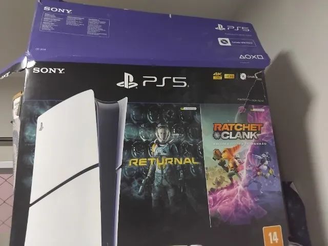 Caixa de Playstation 5 slim