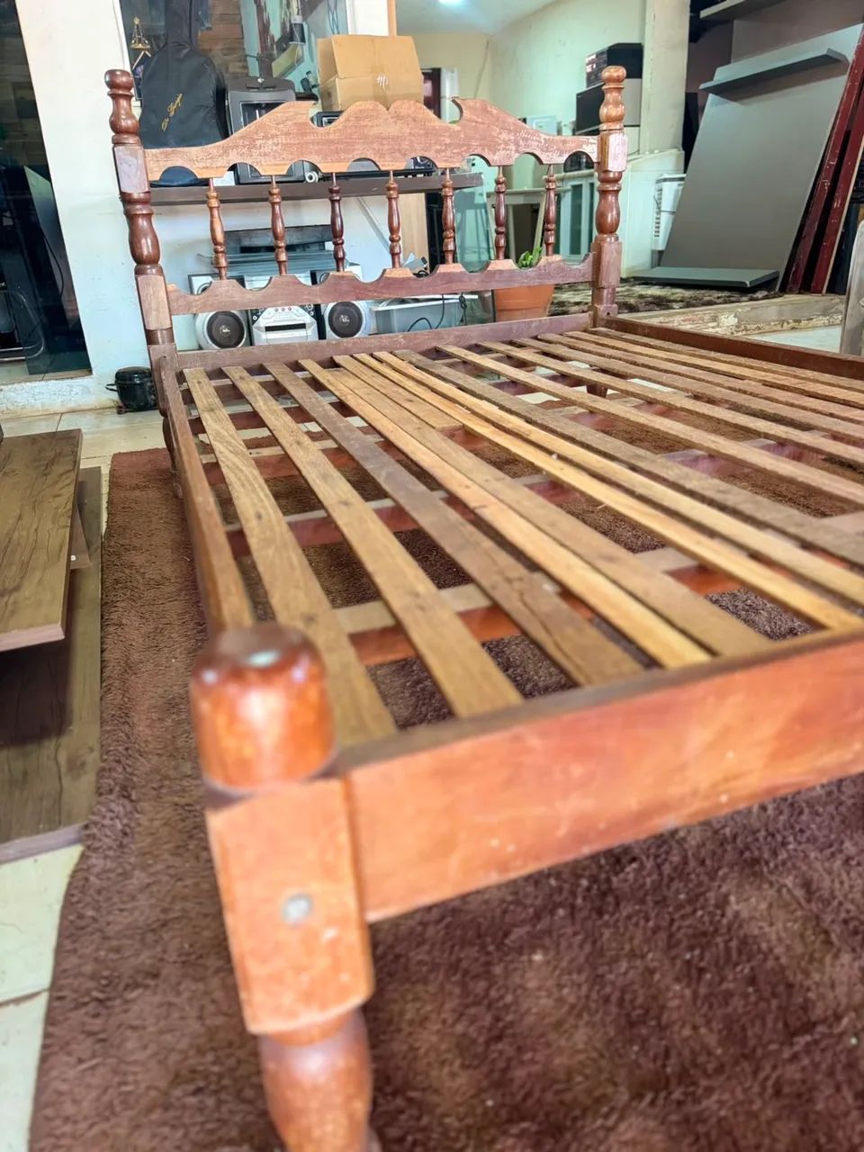 Cama de madeira Maciça  - Foto 5