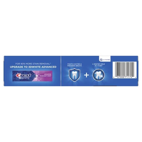 Creme dental pasta de dente Crest premium advanced whitening - importado do EUA - Foto 3