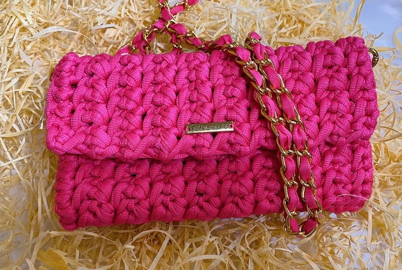 Bolsa de crochê  - Foto 2