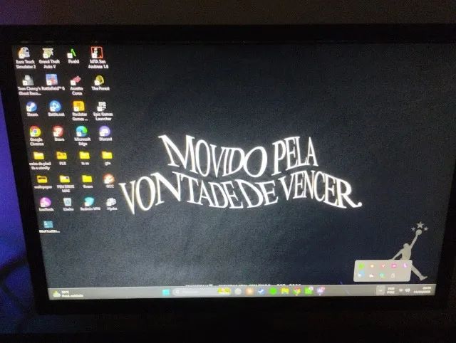 Monitor 19 polegadas 75hz funcionando perfeitamente
