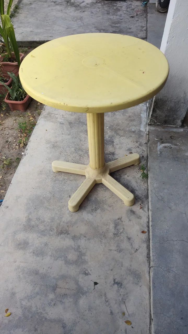 mesa bistrô redonda 