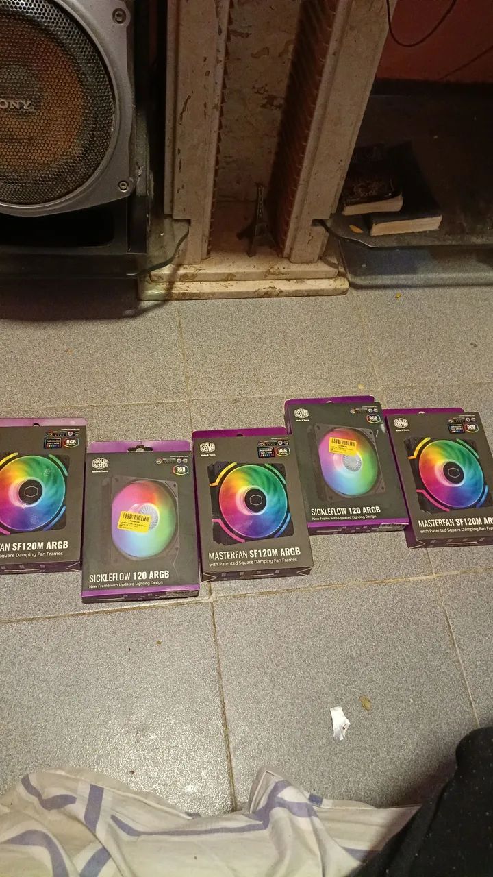 Vendo ventoinha masterfan SF 120mm
