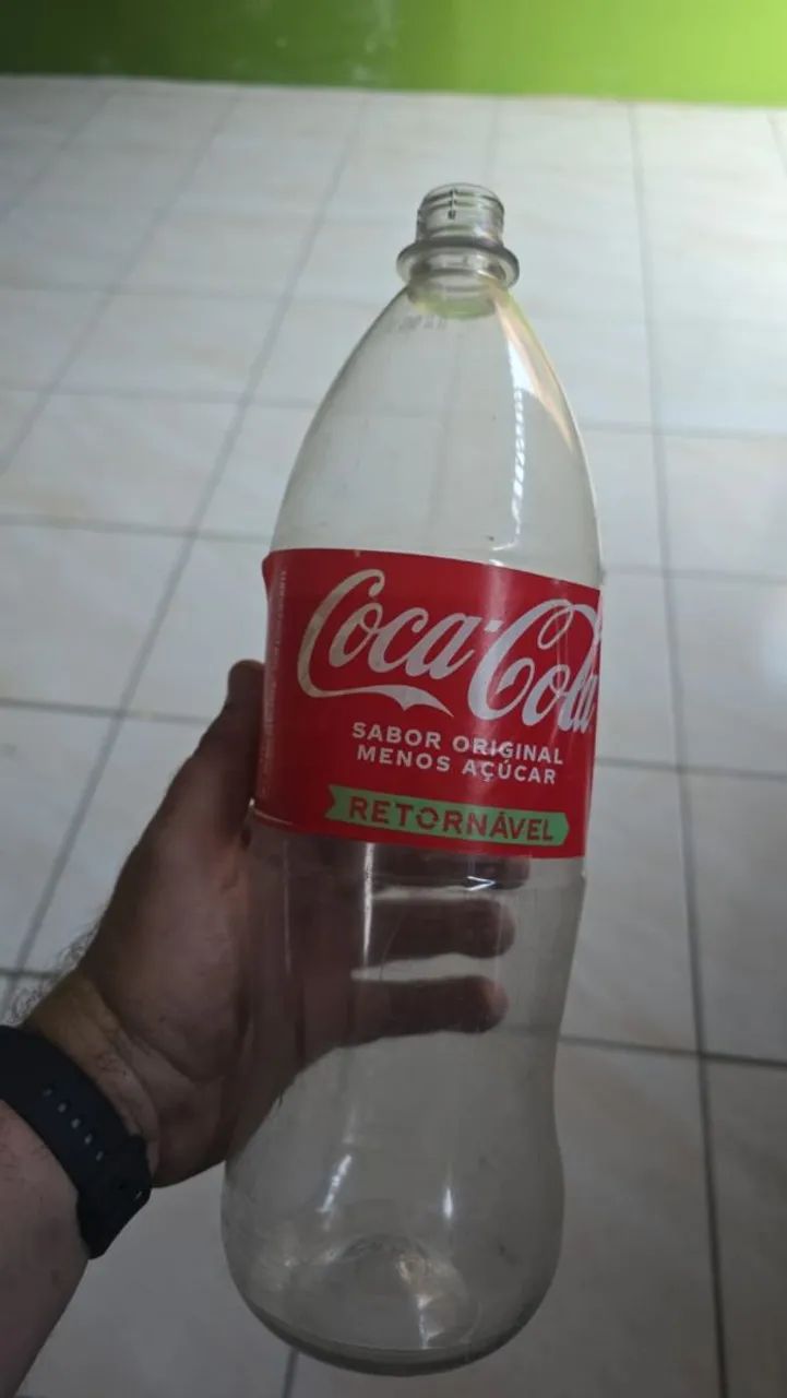 Garrafa coca cola retornável 