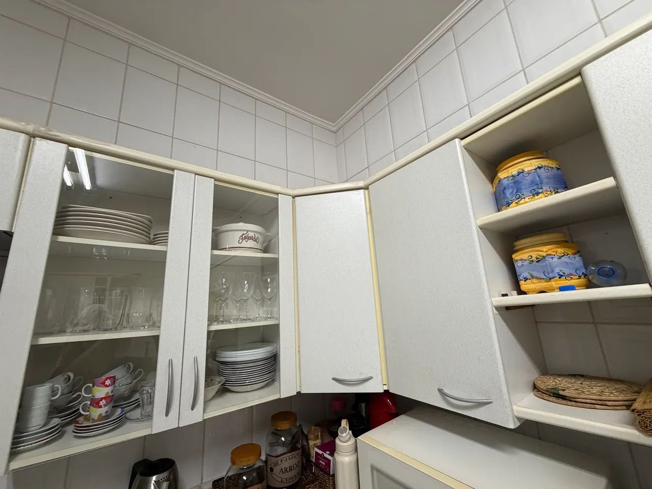Conjunto de armários de cozinha + mesa de parede  - Foto 3
